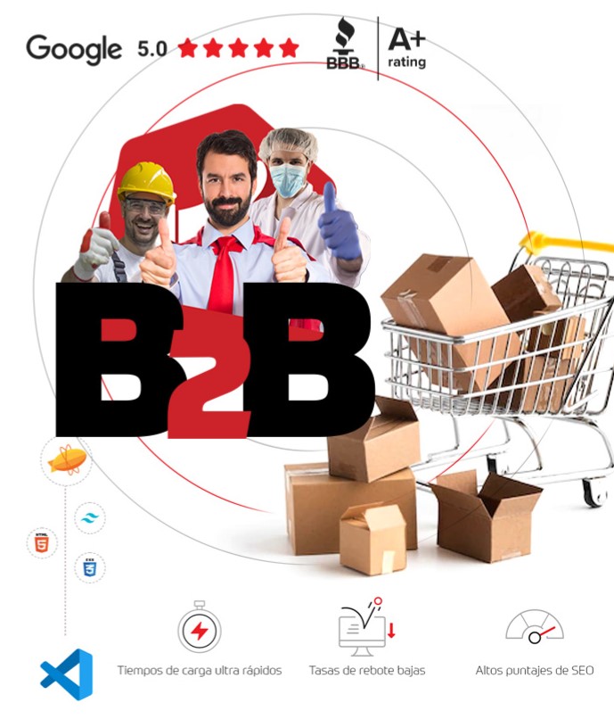 Diseños de sitios webs B2B
