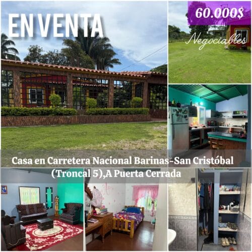 Casa Totalmente Equipada a Puerta Cerrada en Plena Troncal 5