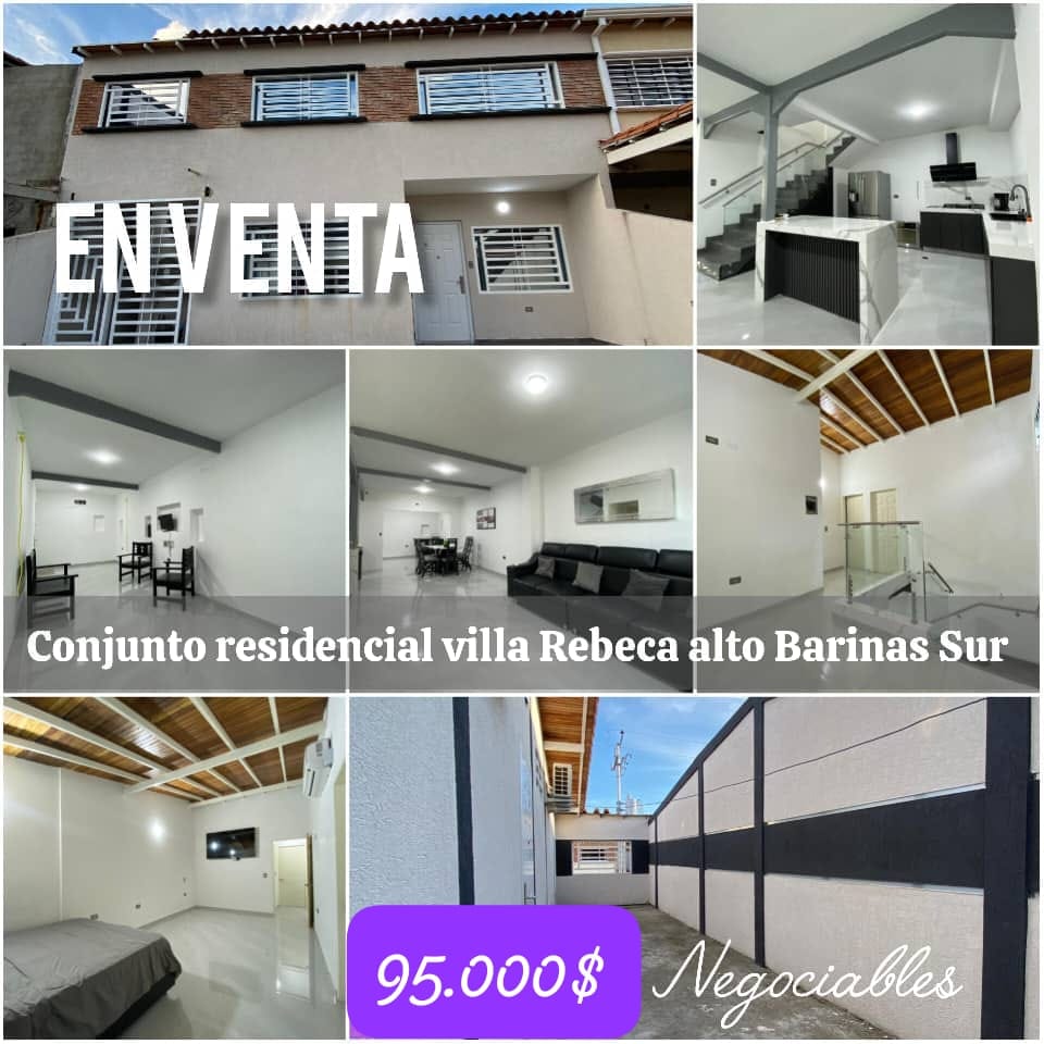 TOWNHOUSE Conjunto residencial villa Rebeca alto Barinas Sur